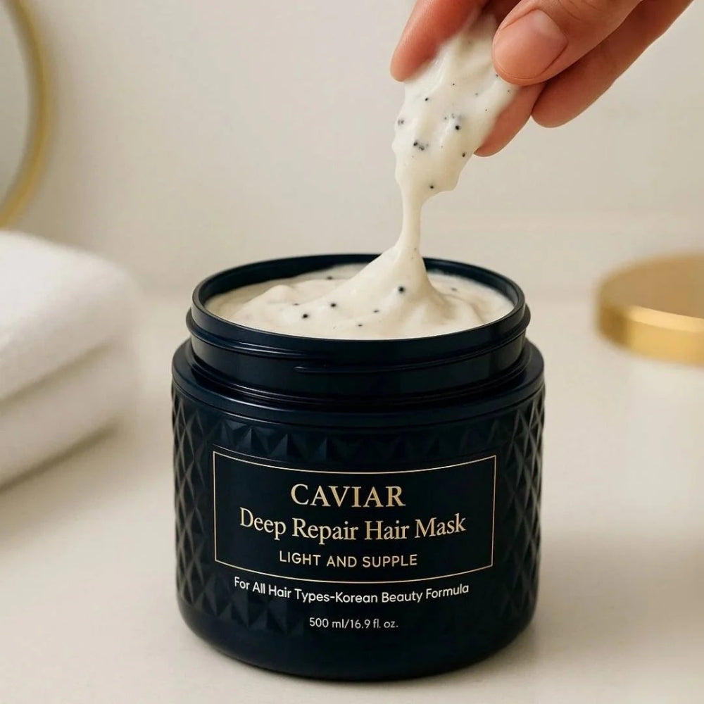 Korean Caviar Hair Mask – Deep Repair (16.9 fl.oz)