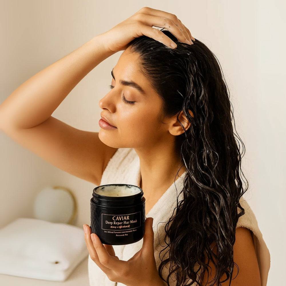 Korean Caviar Hair Mask – Deep Repair (16.9 fl.oz)