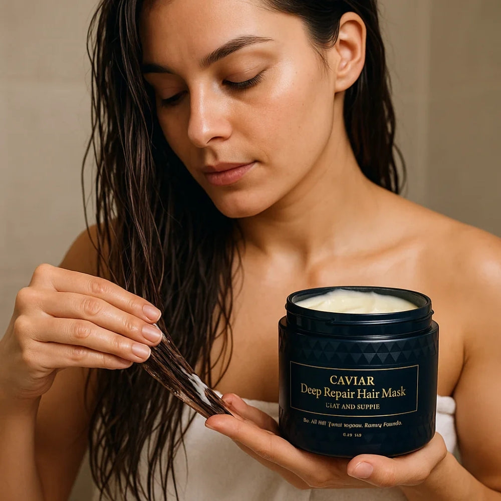 Korean Caviar Hair Mask – Deep Repair (16.9 fl.oz)